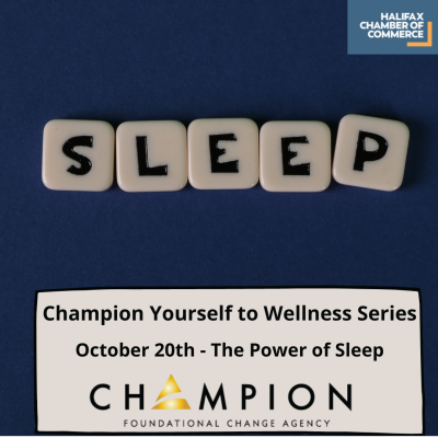 Champion Yourself to Wellness: Sleep